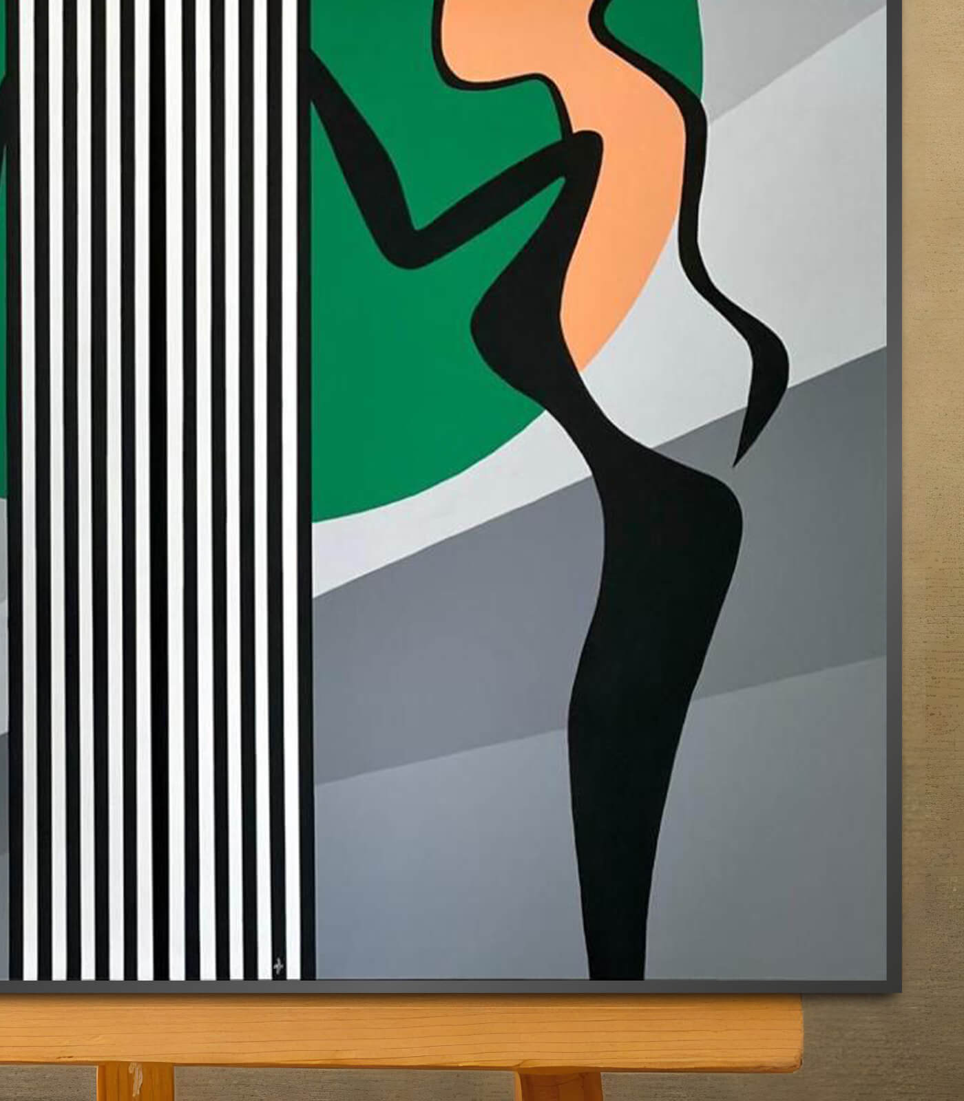 Proximité Illusoire - signé par l'artiste Ghita BNN.